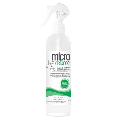 Micro Defence - Hand & Surface Sanitising Spray